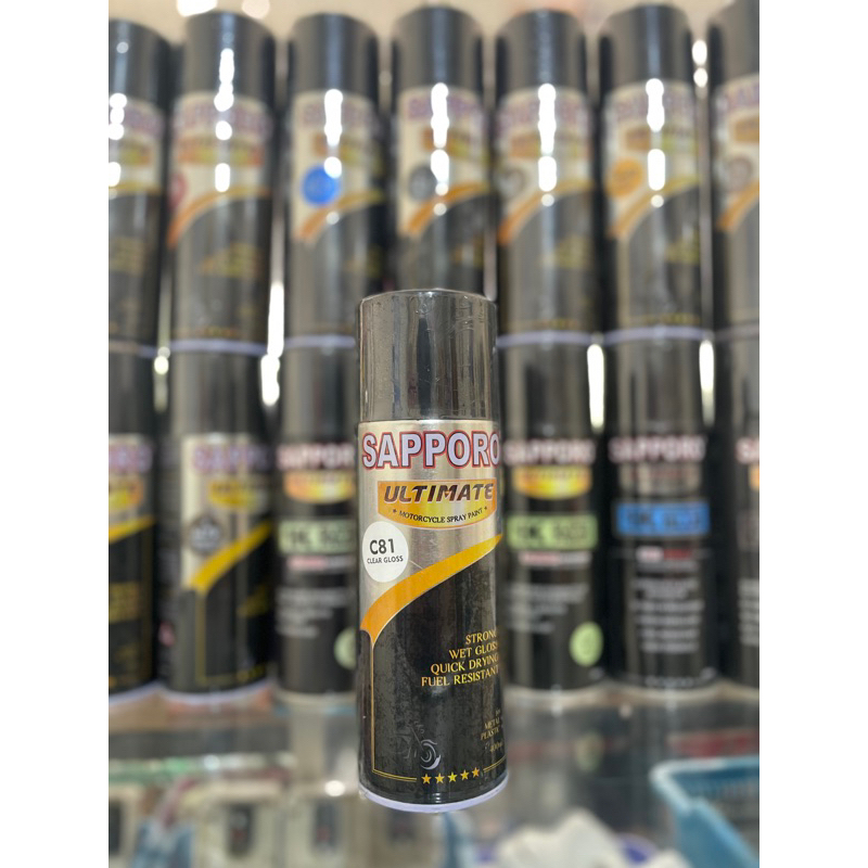 Sapporo Ultimate Clear Gloss