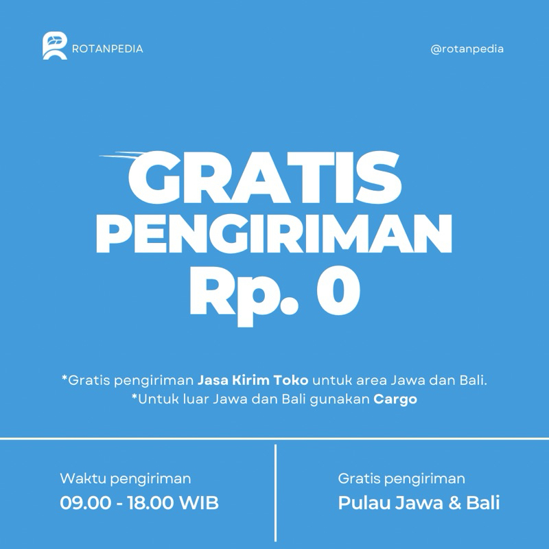 Sofa Banch Rotan Minimalis 3 Seater / Sofa Tamu Panjang Rotan / Kursi Sofa Sandaran Rotan / Sofa