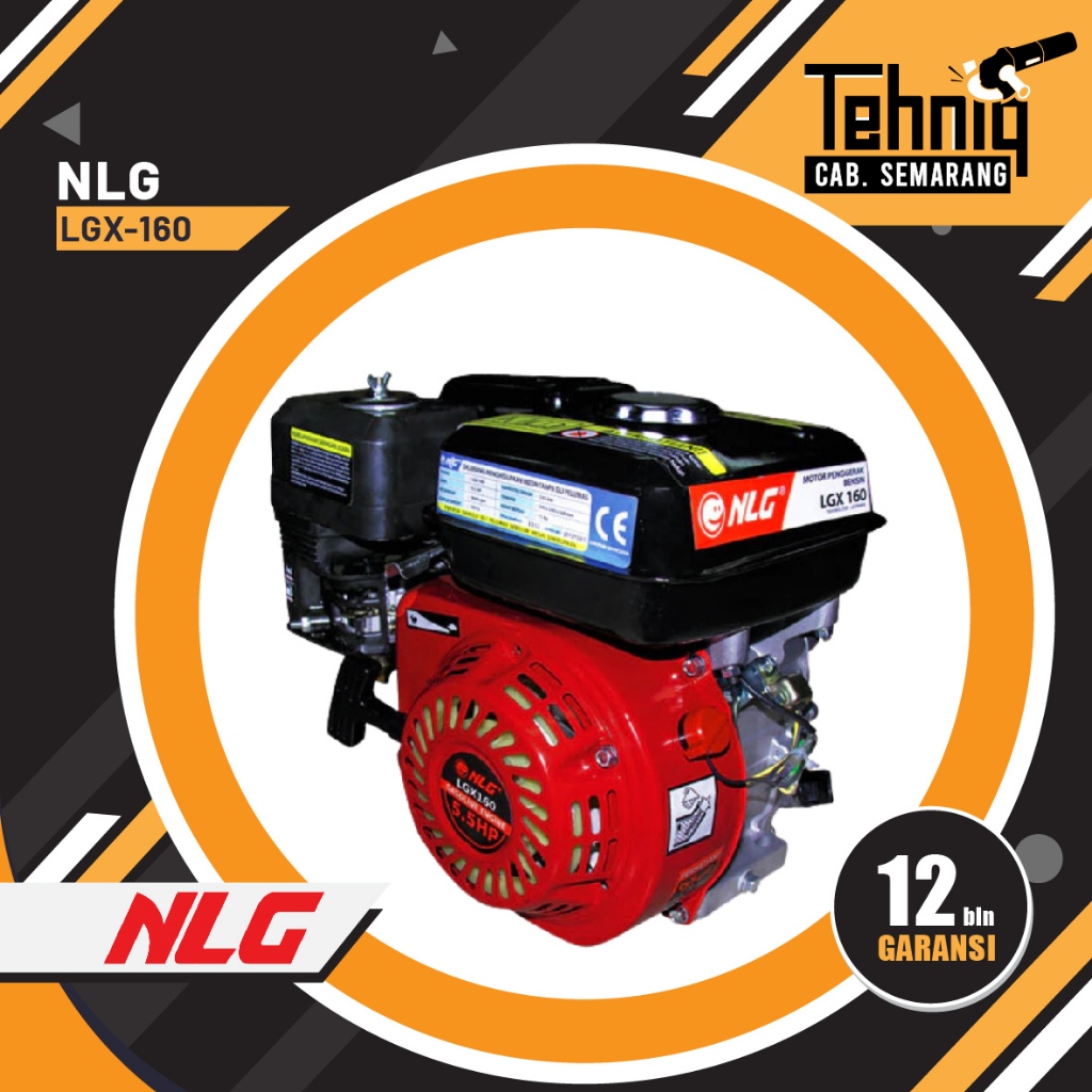 NLG Mesin Penggerak Gasoline LGX-160 / NLG Gasoline Engine LGX-160