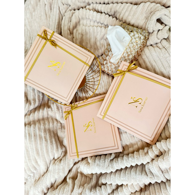 

new hampers box eklusif nova scarves