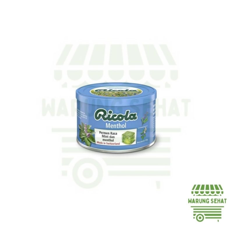 

Ricola - Original, Lemonmint, Menthol (1 Kaleng @100g)