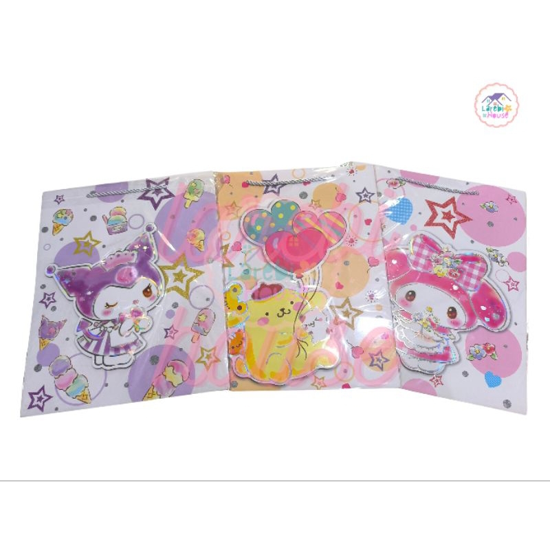 

Larebi House Tas Goodie Bag Kuromi Melody Pompurin