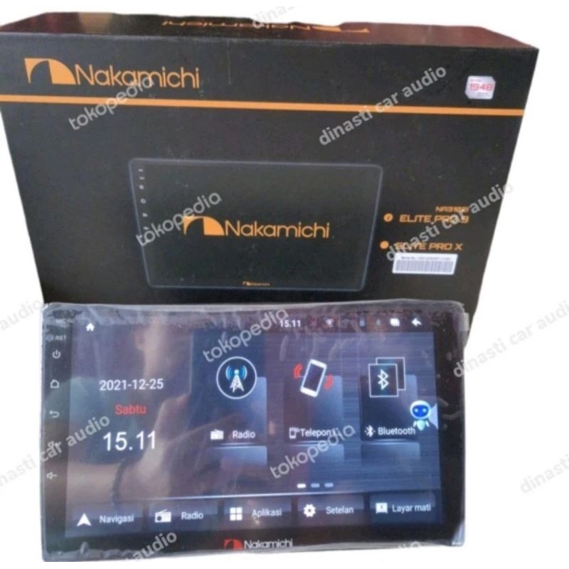 HU ANDROID NAKAMICHI ELITE PRO 9" NAKAMICHI NA3102. i RAM 6: 128Gb