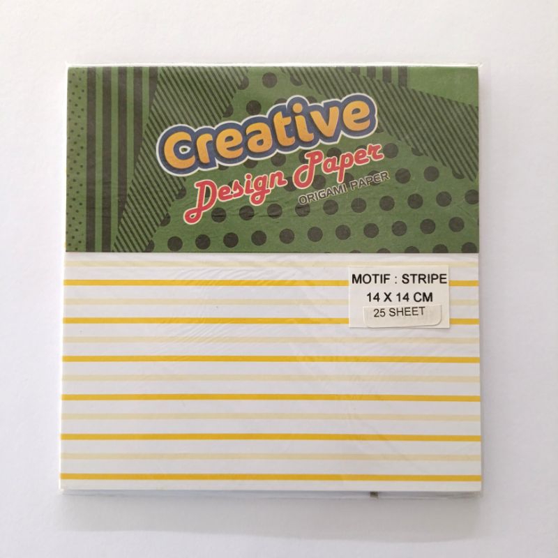 

ASTURO Kertas Origami Motif Stripe 14X14