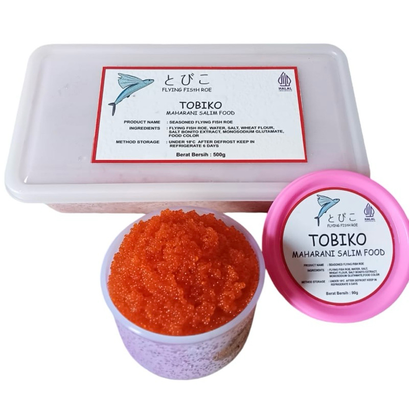 

Tobiko Premium Grade A Super | Sushi Saus Mentai Dll