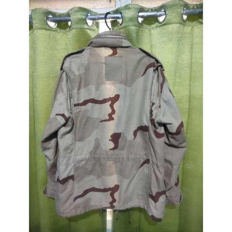 Jacket Army black number