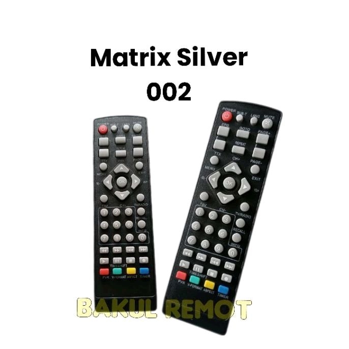 REMOT STB MATRIX SILVER 002