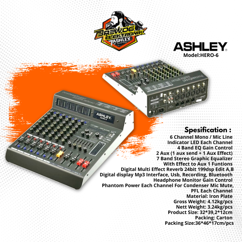 MIXER HERO6 ASHLEY