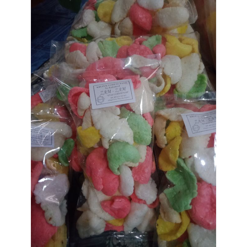 

krupuk goreng pasir no kolestrol