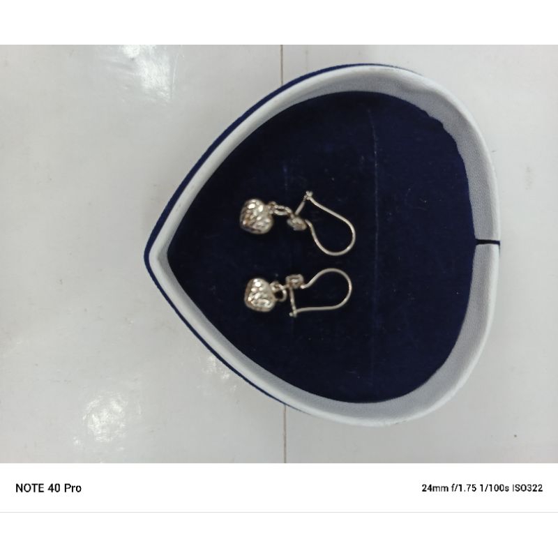 anting desi gandul love ukir