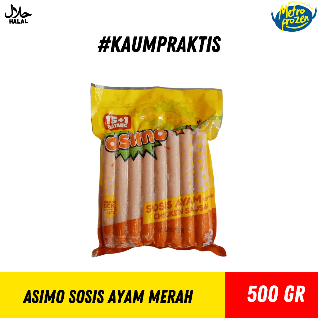 

ASIMO Sosis Merah 500gr