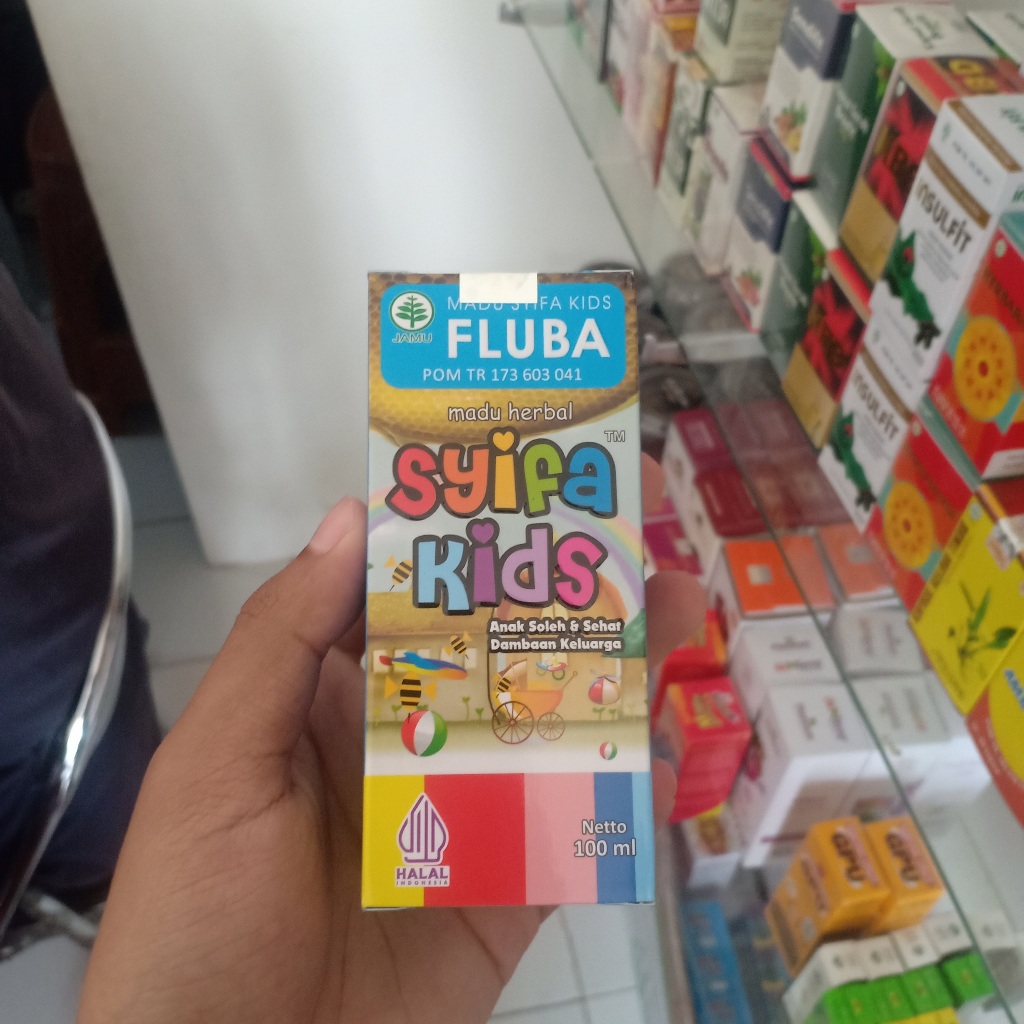 

FLUBA MADU ANAK SYIFA KIDS HERBAL INDO UTAMA : OBAT BATUK ANAK