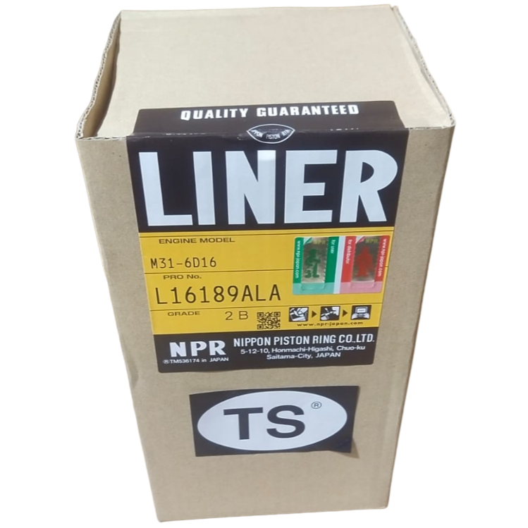 Liner Boring Mitsubishi M31 6D16T Flange - NPR Japan Original Asli - L16189ALA