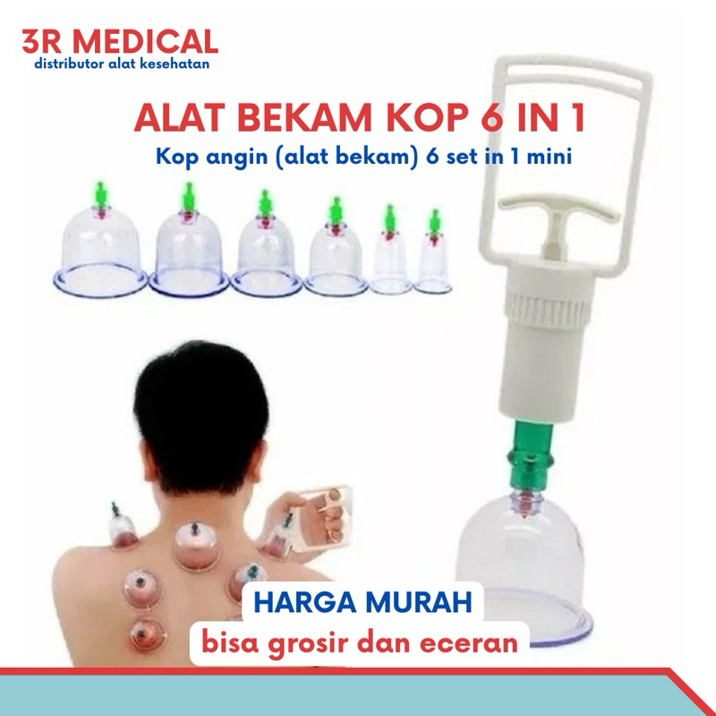 alat bekam / cupping / alat bekam 6in1 / alat bekam murah / alat bekam mini / alat bekam portable