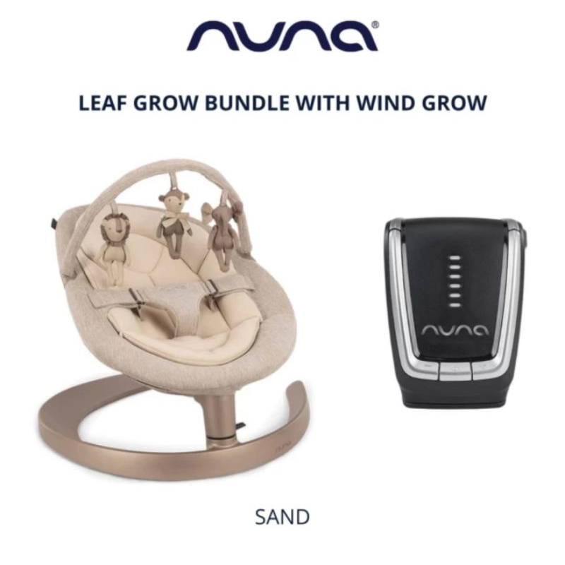 Nuna Leaf Grow Free Nuna Wind Grow dan Nuna Toybar / Bouncer Nuna Leaf Grow