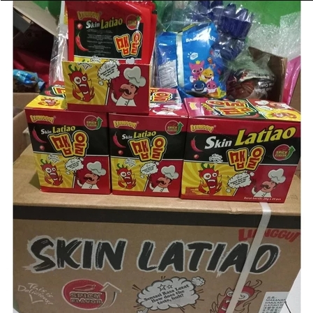 

HALAL LIANGGUI Skin Latiao/Finger Latiao isi 20pcs 520g | Cemilan Latiao rasa pedas manis