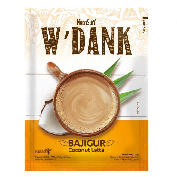 W'Dank Bajigur 4 sachet