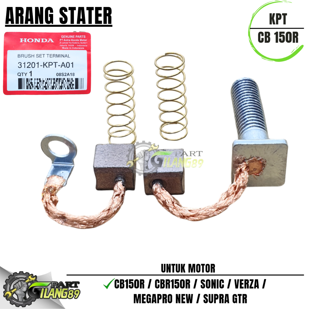 ARANG ARENG COOL STARTER VERZA / CB150R / SONIC 150 / MEGAPRO NEW / CBR150 / SUPRA GTR
