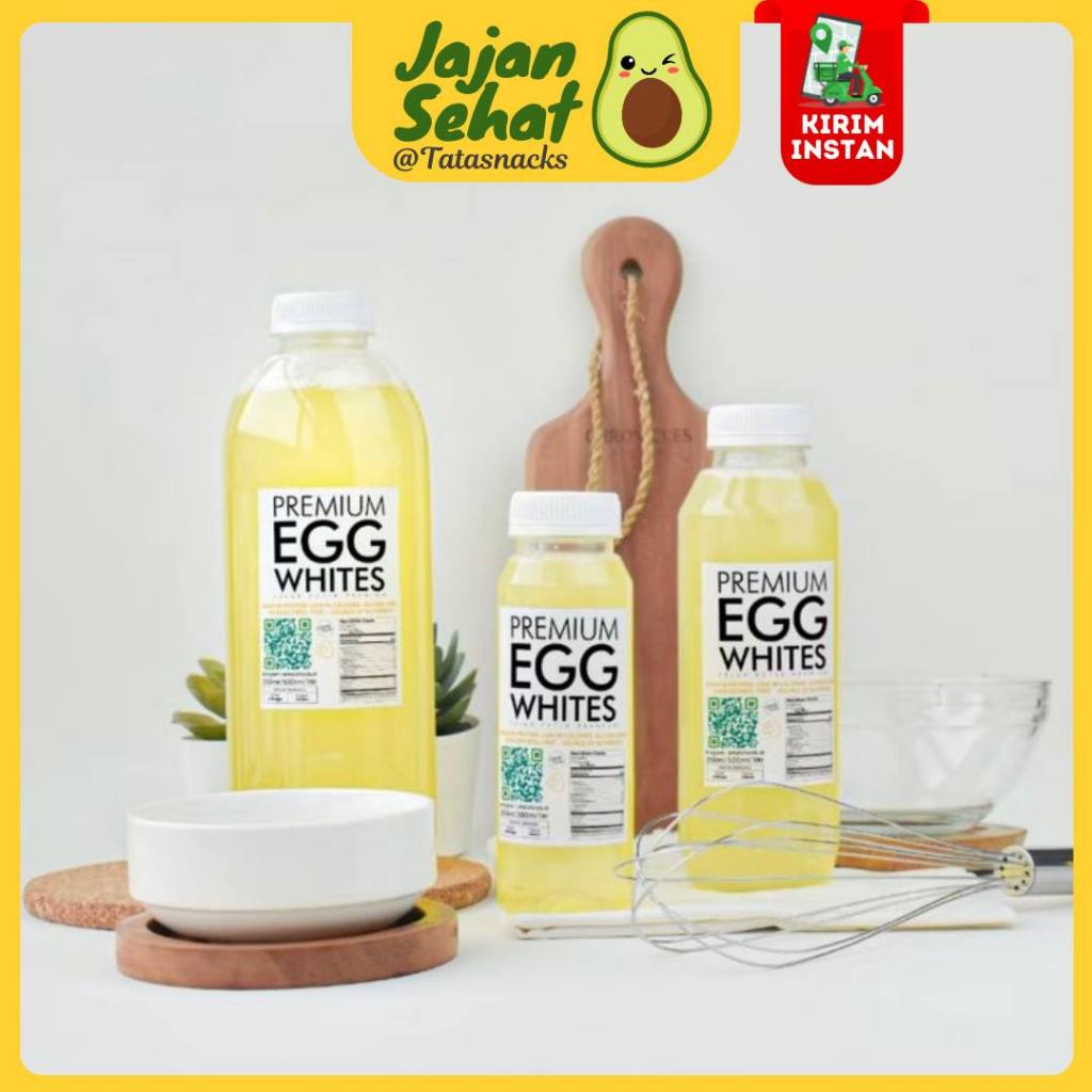 

Premium Egg Whites / Putih Telur Premium 500 ml