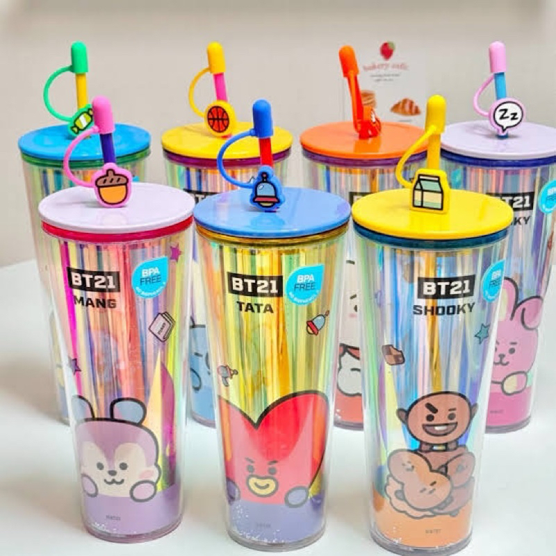 Miniso Botol minum/tumbler/Tumbler BT21/WE BARE BEARS