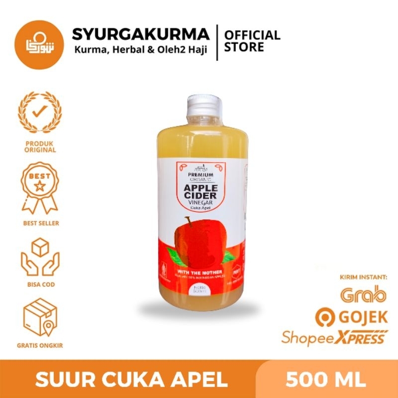 

Cuka Apel Premium | Cuka Apel Suur Lemoen | Cuka Apel Premium Organic | Apple Cider Vinegar