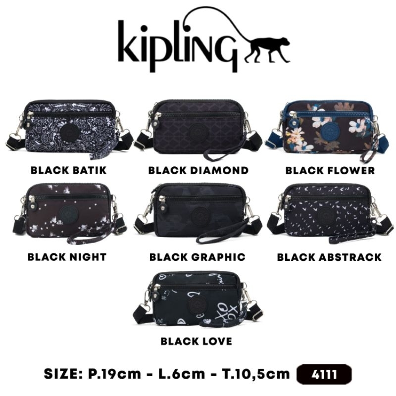 DOMPET HP SELEMPANG WANITA / T4 HP WANITA / DOMPET SELEMPANG / TAS NYLON / 4111 kp kipling like ori 