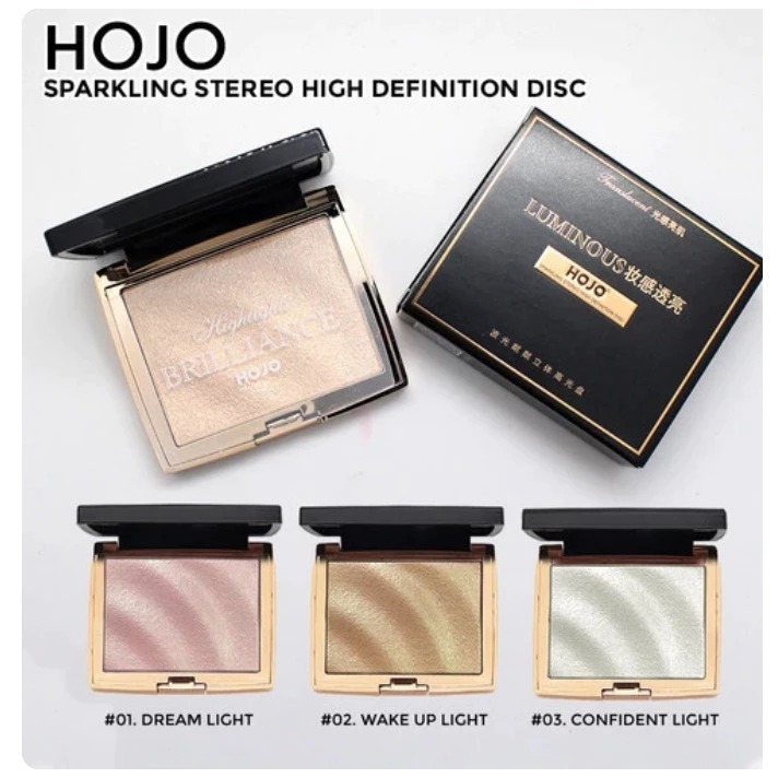 SALE | HOJO Highlighter Pallette ORI MAKE UP Waterproof Glitter Highlighter 4.8