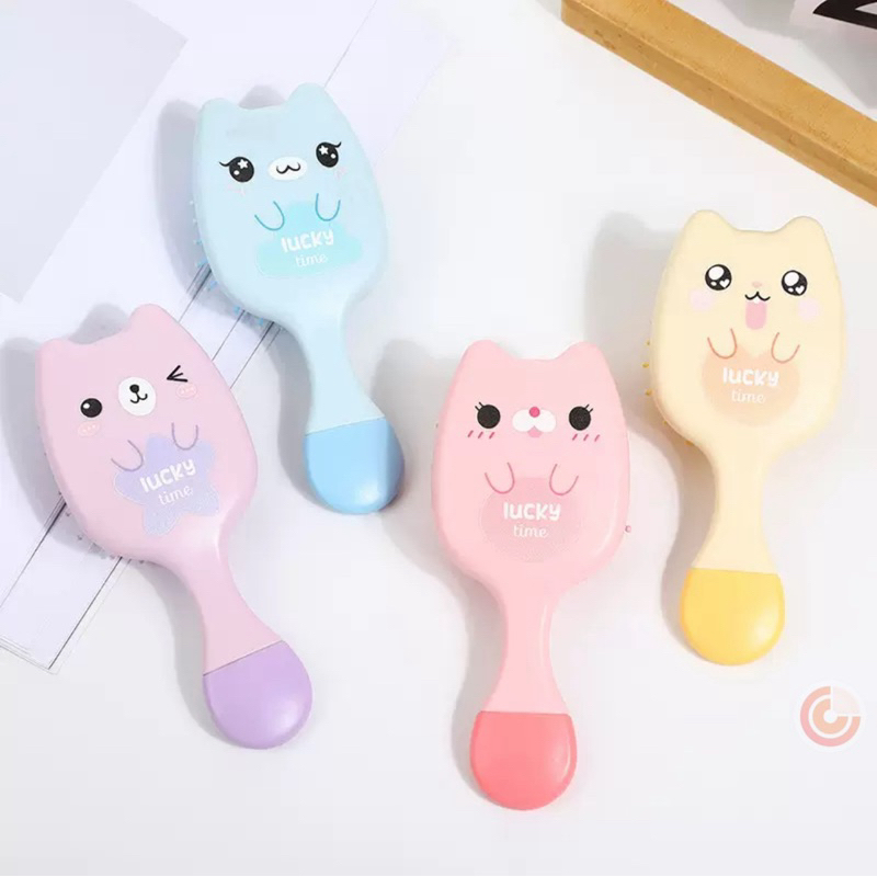 Sisir Anak Anti Kusut Motif Lucu - Sisir BLow Anak Fancy Warna Warni - Sisir Anak Karakter - Sisir K