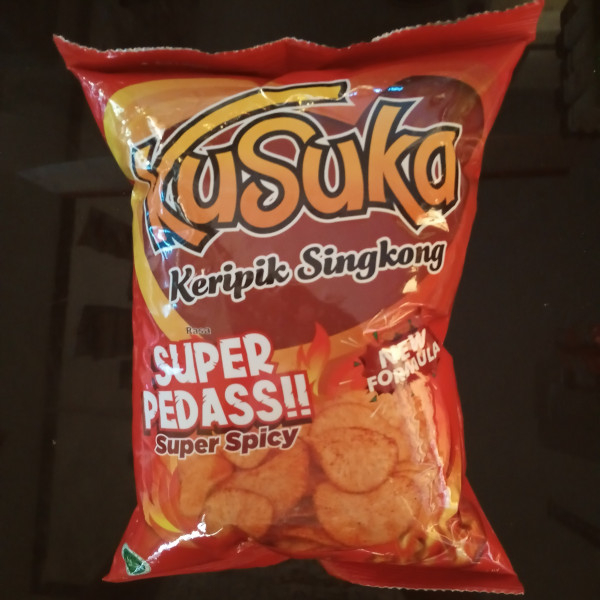 

KUSUKA KERIPIK SINGKONG SUPER PEDASS 50GR