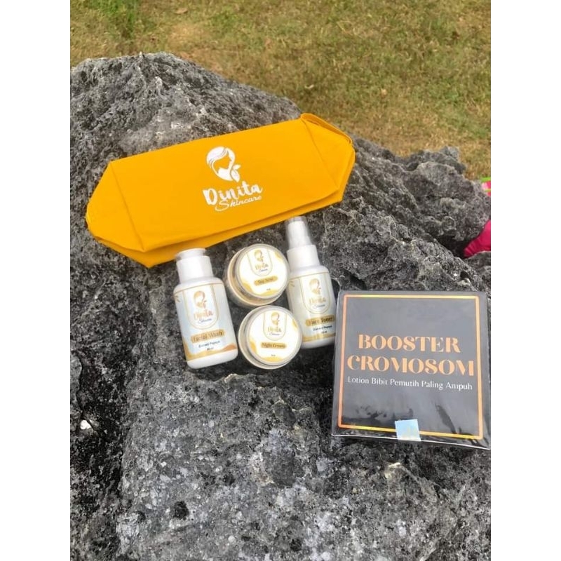 DINITA SKINCARE glow + HB cromosome dinita skincare
