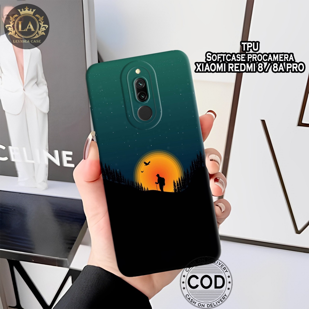 XIAOMI REDMI 8/8A PRO - Leviora Case - Fashion Case Bulan - Softcase XIAOMI REDMI 8/8A PRO- Case Pro