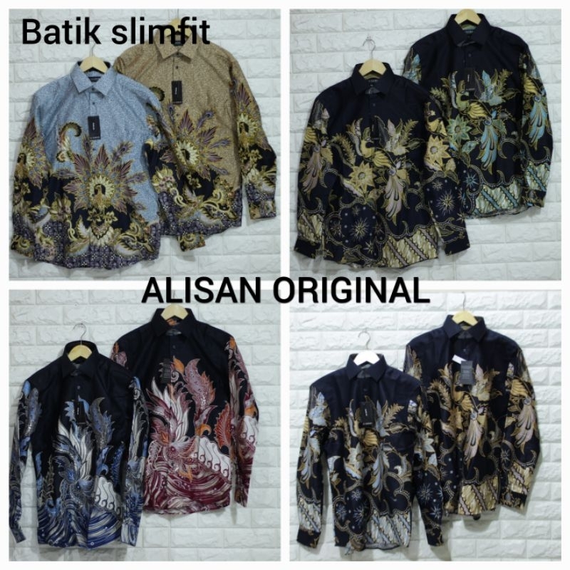 ALISAN ORIGINAL | ALISAN PANJANG SLIFIT | ALISAN BATIK SATEN PANJANG