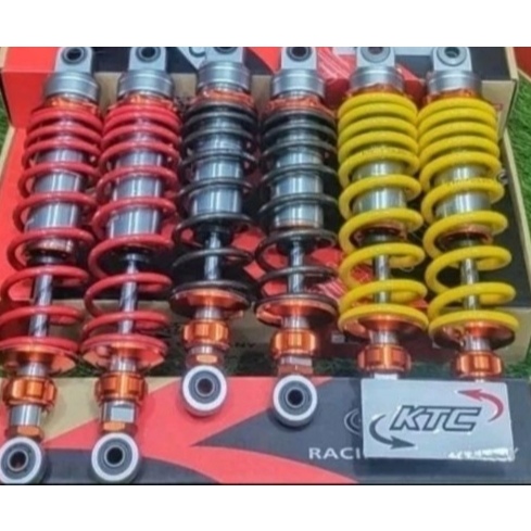 Shock ktc racing original 280 mm merah red titanium kuning yellow razor pro
