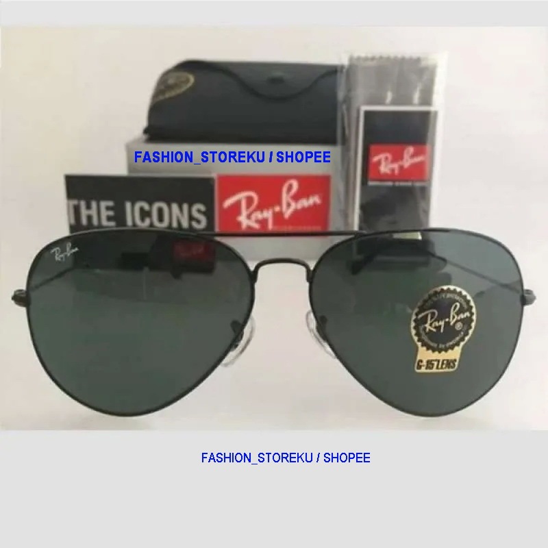 Kacamata original Rayban aviator RB3025