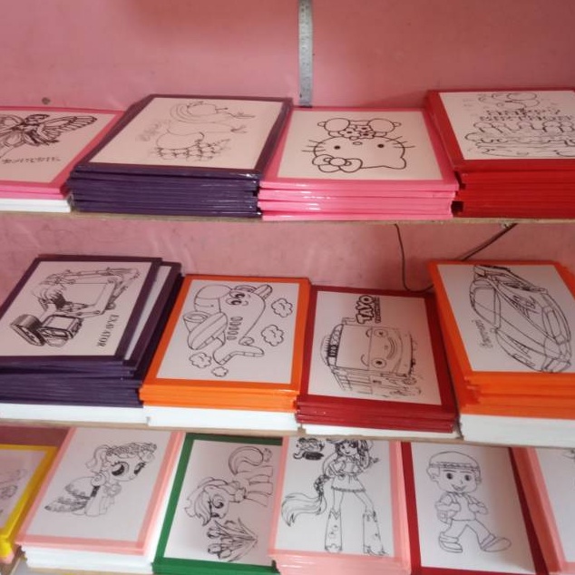 

ART C3U3 Paket 2 Styrofoam lukis list lakban