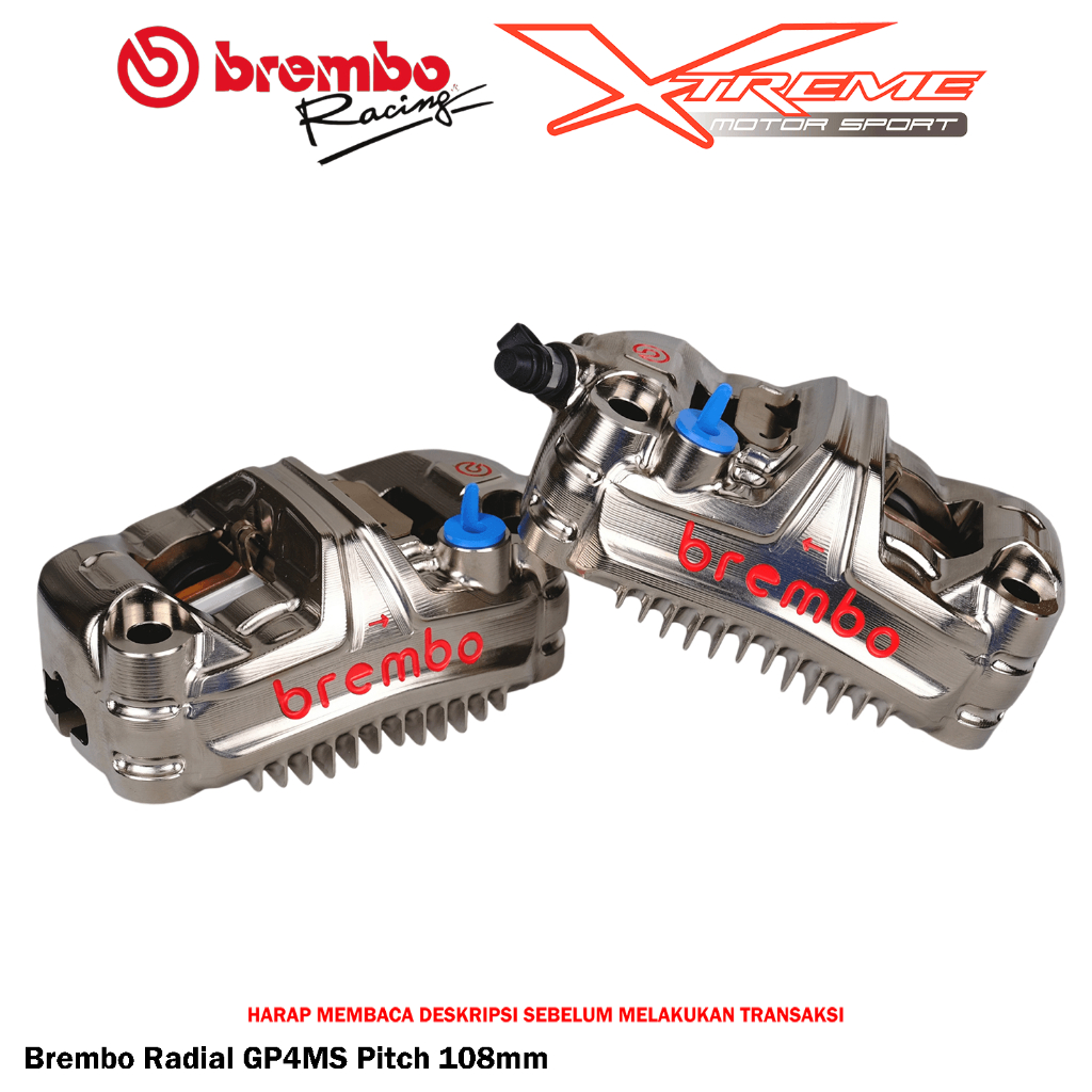 Kaliper Brembo Radial Monoblock GP4MS / GP4RB Original Brembo Italy