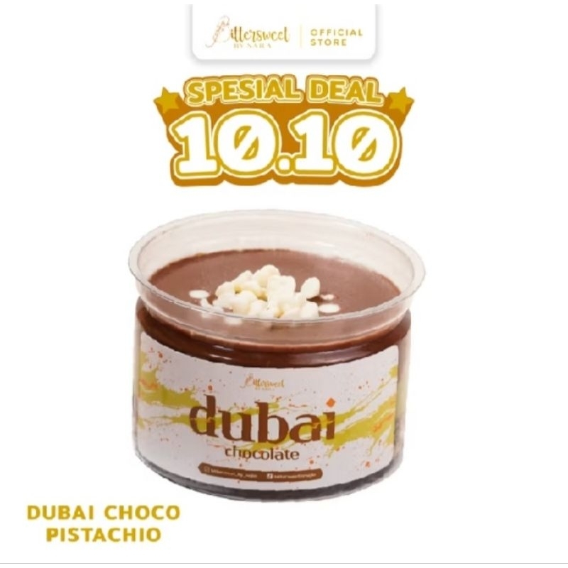 

Bittersweet by najla Coklat Dubai Pistachio
