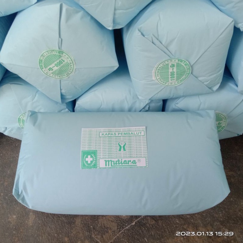 KAPAS PEMBALUT 1 GR KAPAS GULUNG 1 KG SERBAGUNA