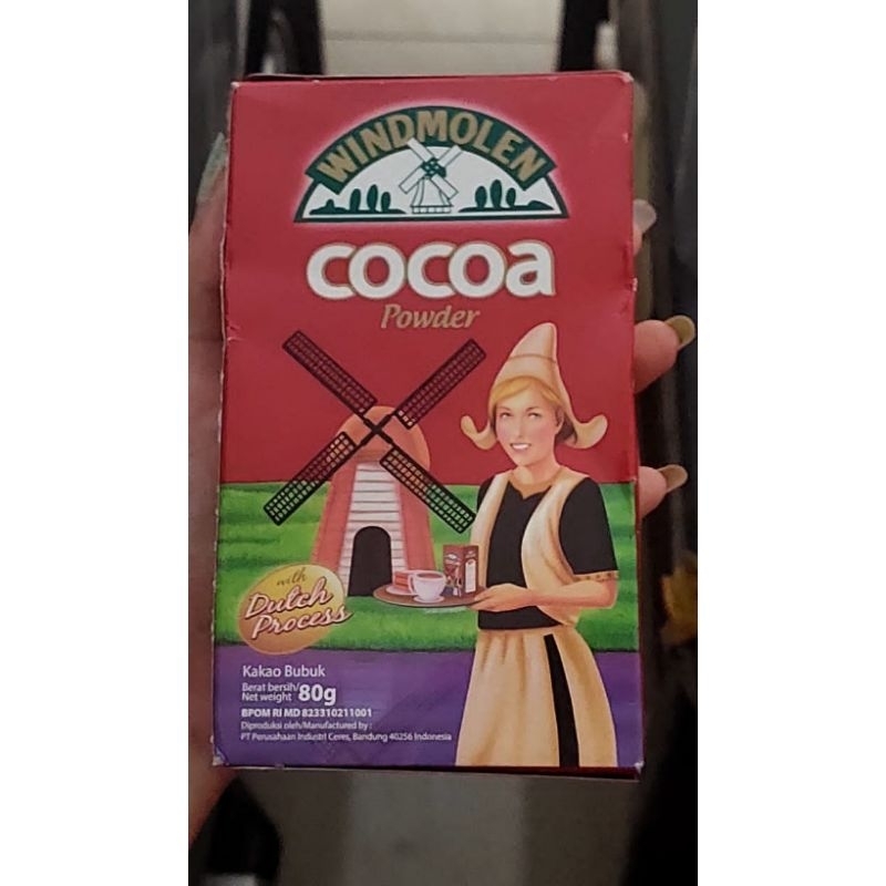

Windmolen Cocoa Powder 80gr Coklat Bubuk
