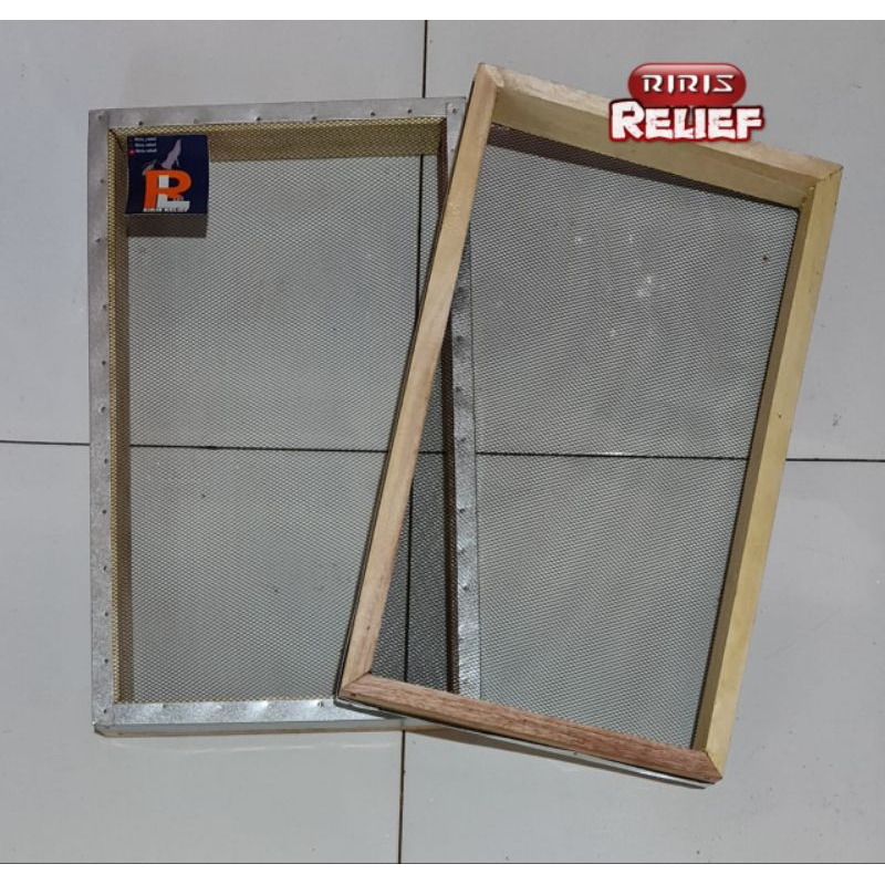AYAKAN PASIR HALUS/SEMEN dan PLASTER SINGLE 30X50cm