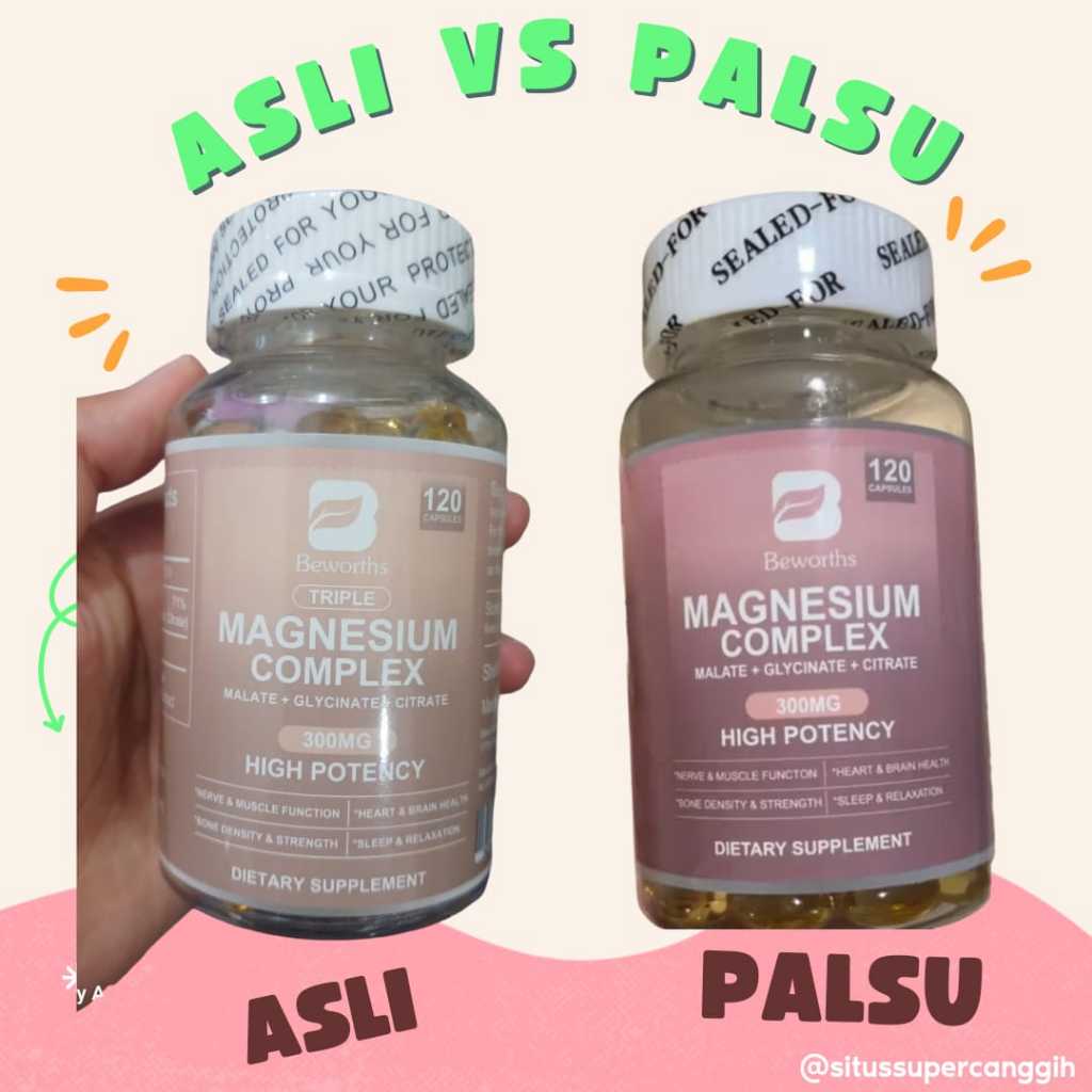 BEWORTHS MAGNESIUM COMPLEX 300MG HIGH POTENCY ORIGINAL