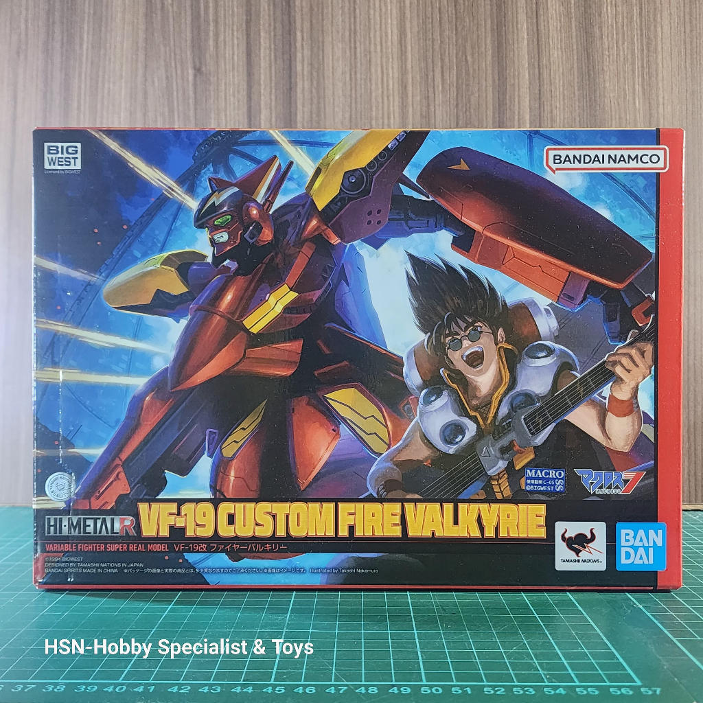 Hi-Metal R VF-19 Custom Fire Valkyrie Macross