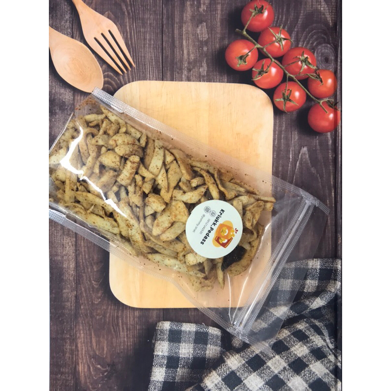 

BASRENG PEDAS ASIN DAUN JERUK| ORIGINAL| EXTRA PEDAS 100GRAM