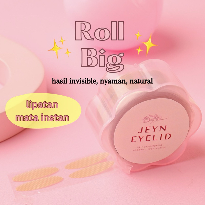 Jeyn Eyelid Tape Invisible Roll + Sample + Y Fork