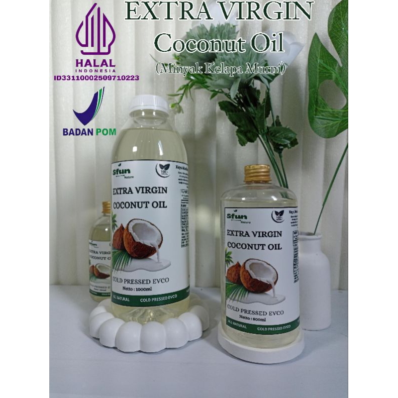 

EXTRA VIRGIN COCONUT OIL MINYAK KELAPA MURNI HALAL