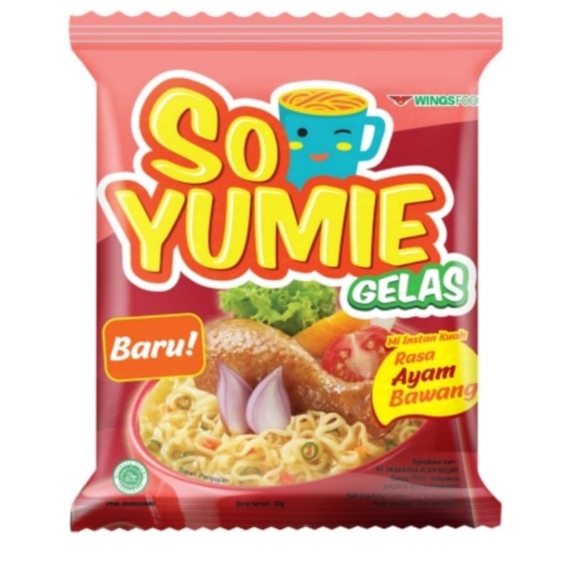 

So Yumie Gelas isi 10pcs Banyak Rasa
