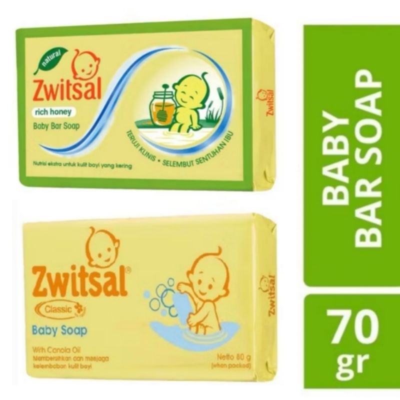 Zwitsal Baby Soap | Sabun Bayi Batangan