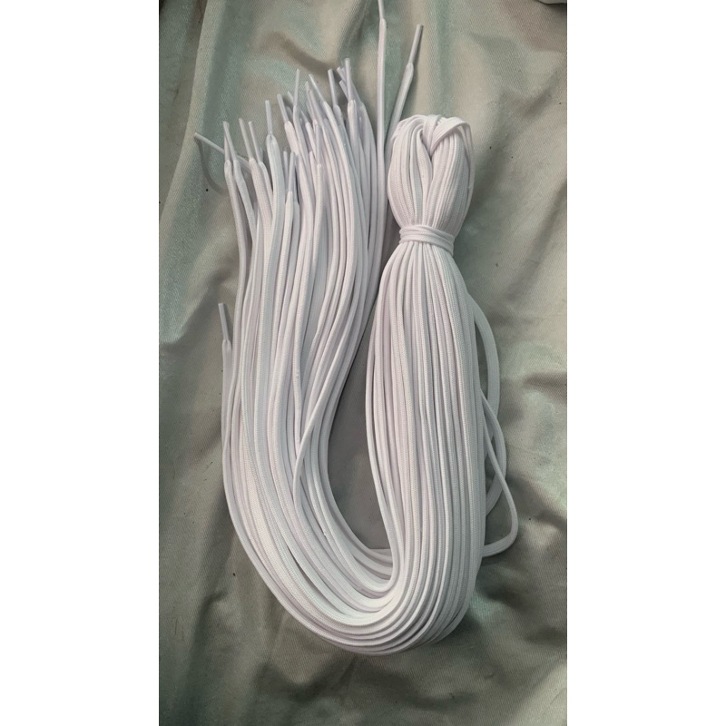 Tali sepatu ori Futsal putih