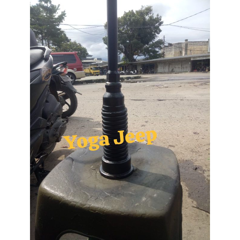anten pecut flexible 1stik Jeep Willys cj utility - antena pecut 1stik all mobil