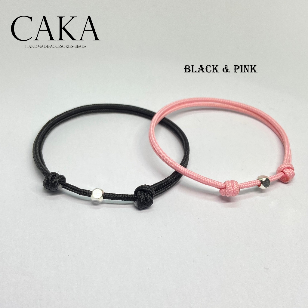 YU8 GELANG COUPLE PASANGAN TALI ORINAL / GELANG COUPLE / GELANG TALI PARACORD / GELANG HITAM /